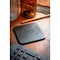 Dacasso Black Leatherette Square Coaster for Glass Tabletop AG-1051 - alternate 3